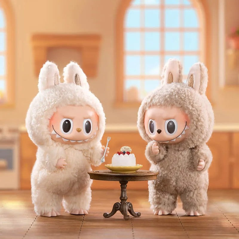 Labubu Exciting Macaron Vinyl Face - Soy Milk (White)