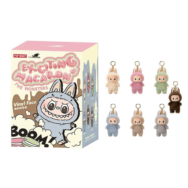 Labubu Exciting Macaron Vinyl Face - Sea Salt Coconut (Blue)