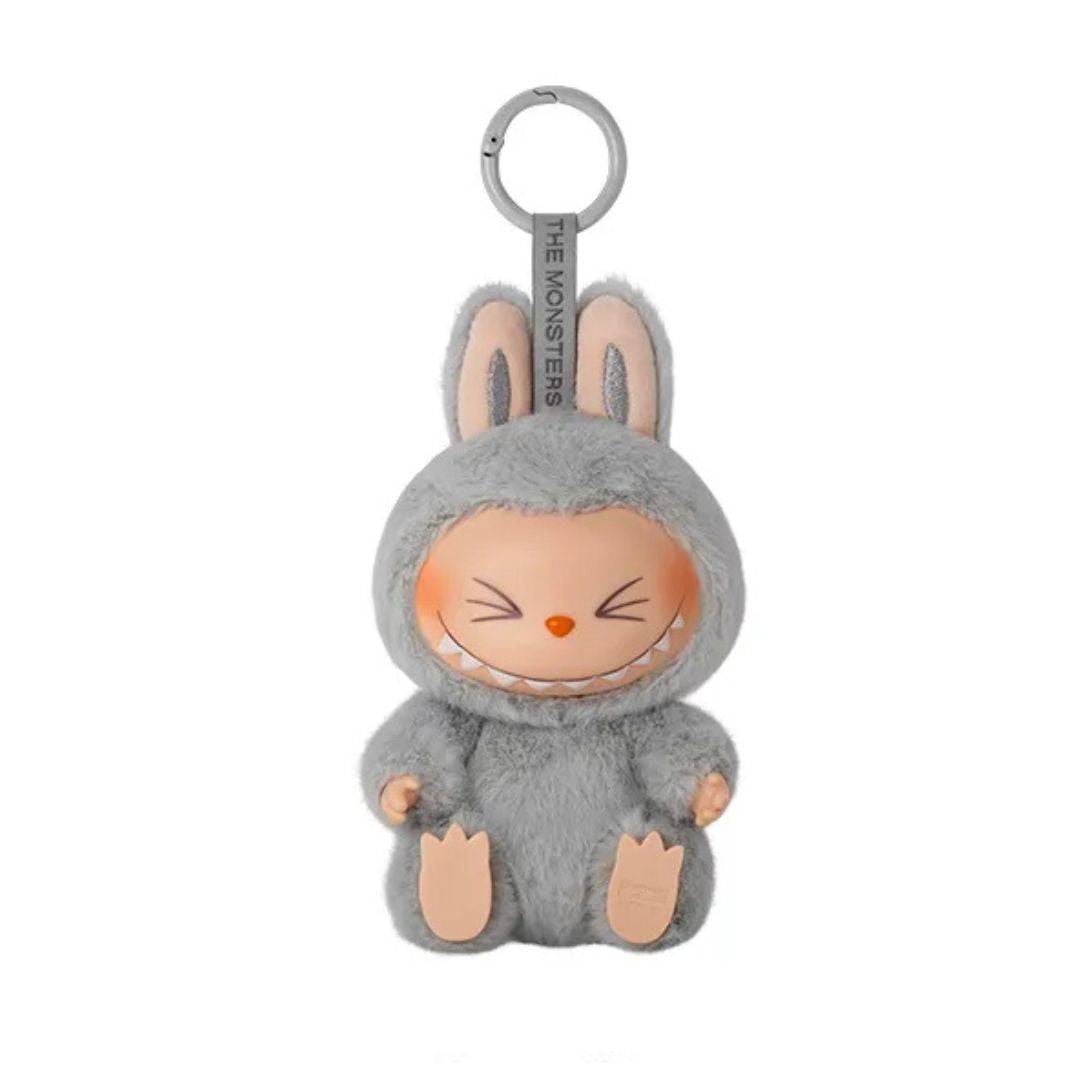 Labubu Have a Seat Vinyl Plush - HEHE (Grey)